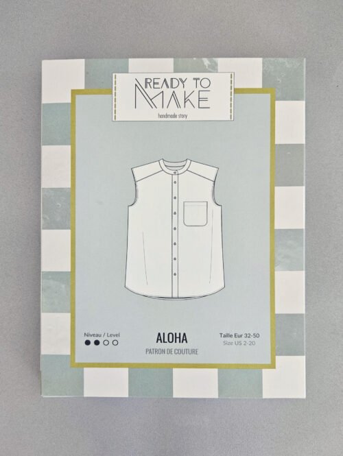 Pochette patron de couture chemise Aloha