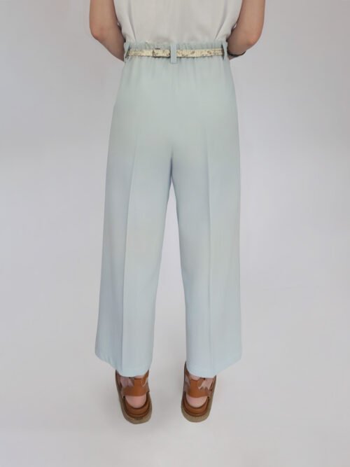 Pantalon Nomad vu de dos – patron couture pantalon femme ample et fluide