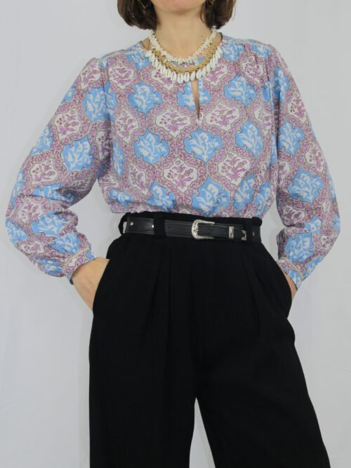 Patron couture blouse femme jour echelle – Modèle Gipsy