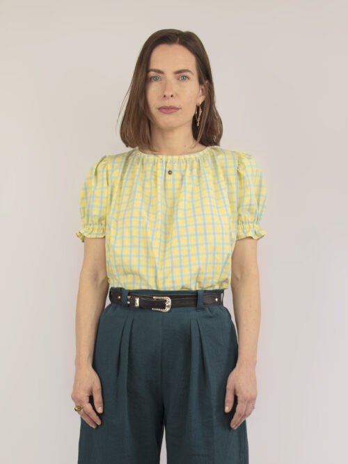 Make It Box blouse Ruby
