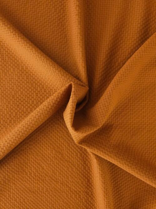 Tombé naturel du tissu seersucker camel