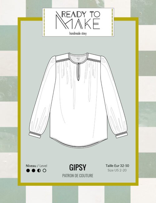 Pochette patron couture blouse Gipsy – Ready to Make