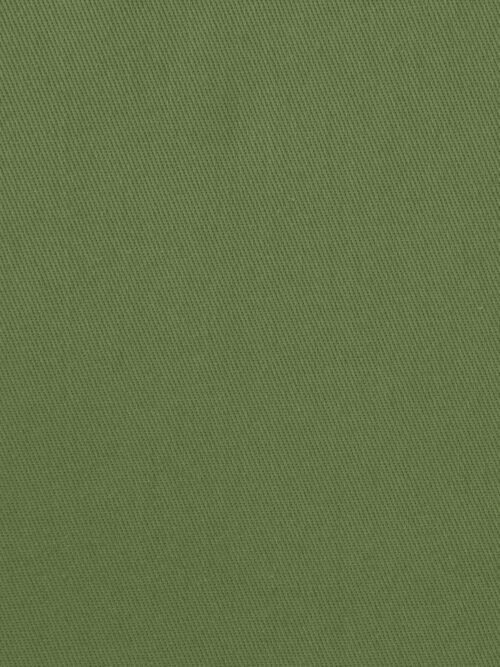 Détail tissage gabardine coton Vert Matcha