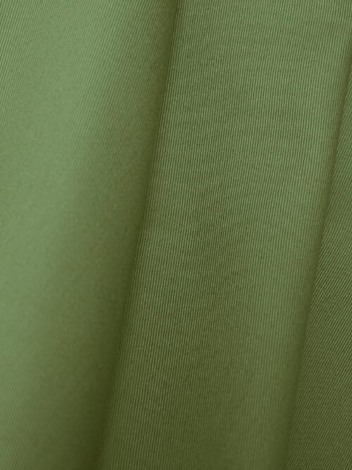 Pantalon cousu en gabardine Vert Matcha – tenue structurée