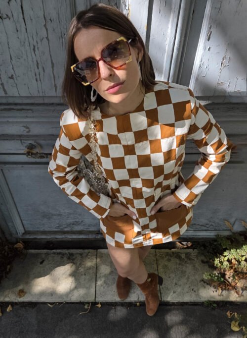 Hardy option veste (niveau 3) en plein pied, look rétro moderne — patron veste femme